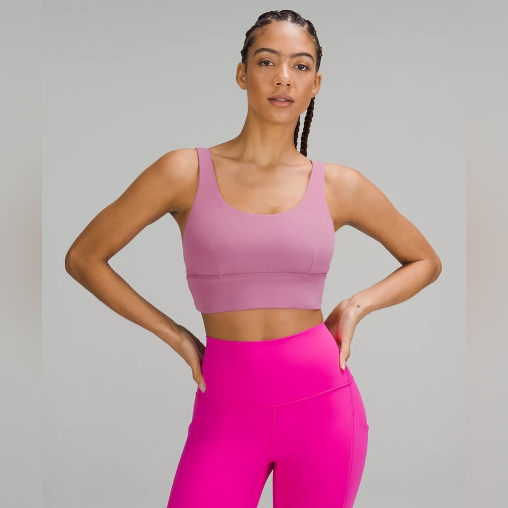 Lululemon align bra light support C/D cup, color velvet dust